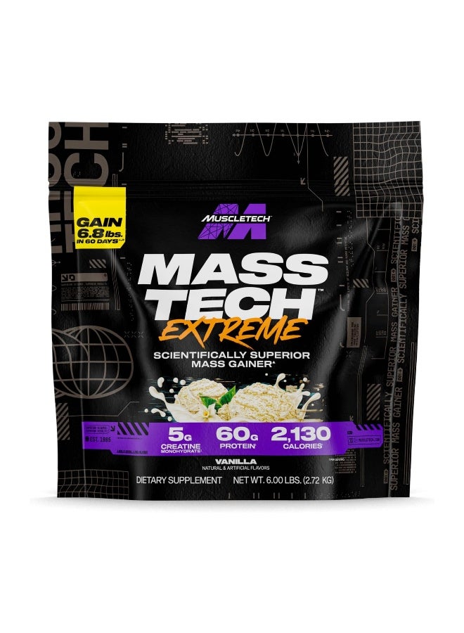 ماسل تيك ماس تك إكستريم 2000 6 رطل ميلك شيك فانيليا - Image 1