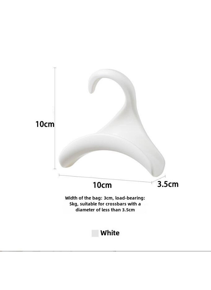 Generic Multi-Purpose Bedroom Wardrobe Hooks White nude 