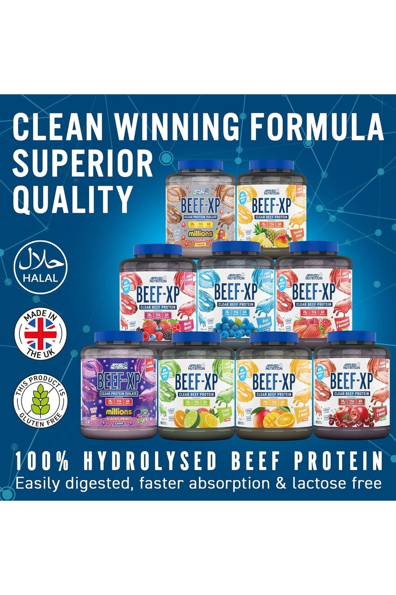 أبلايد نيوتريشن بيف إكس بي بروتين معزول بنكهة الكولا 1.8 كجم 28 جم بروتين خالي من اللاكتوز - Image 5