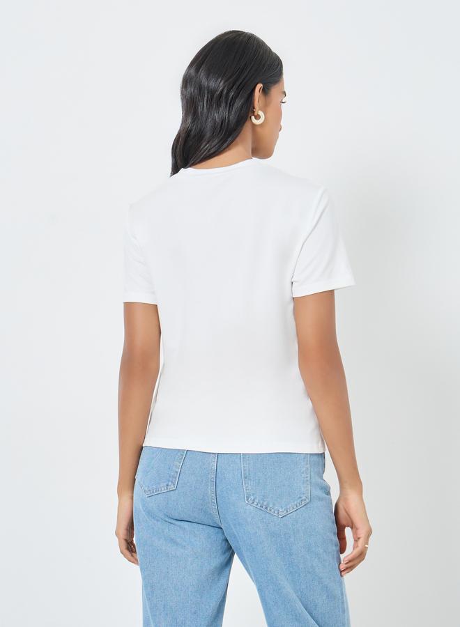 Take Two Women Lemon Graphic Print T-Shirt - Image 5