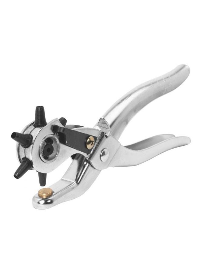 Leather Belt Hole Punch Plier Silver  - Image 1