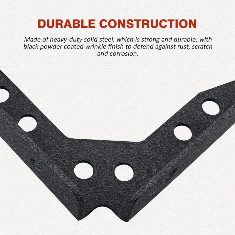 NORTHYUN Samman Tacoma Bed Channel Stiffener Rear Bed Channel Support Bracket for 2005-2023 Toyota Tacoma - Image 2