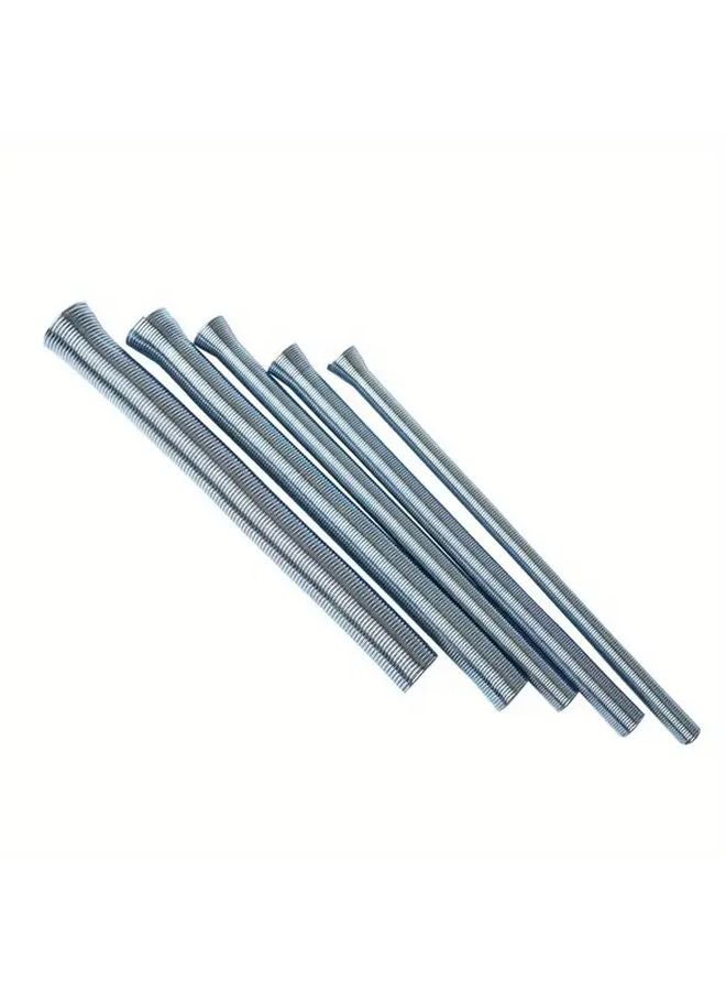 5 قطع مجموعة مناسبة لثني أنابيب مكيفات الهواء، أداة ثني الأنابيب بالنابض الخارجي - Image 1