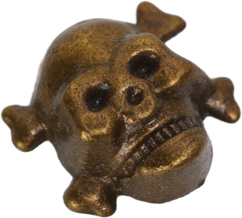 Skull Rivets 150 Sets Single 13x12mm Ghost Head Bronze Punk Button, Zinc Alloy Electroplated Metal Skull Rivets for Leather Craft DIY, Custom Jackets Belts Bags Shoes - Image 3
