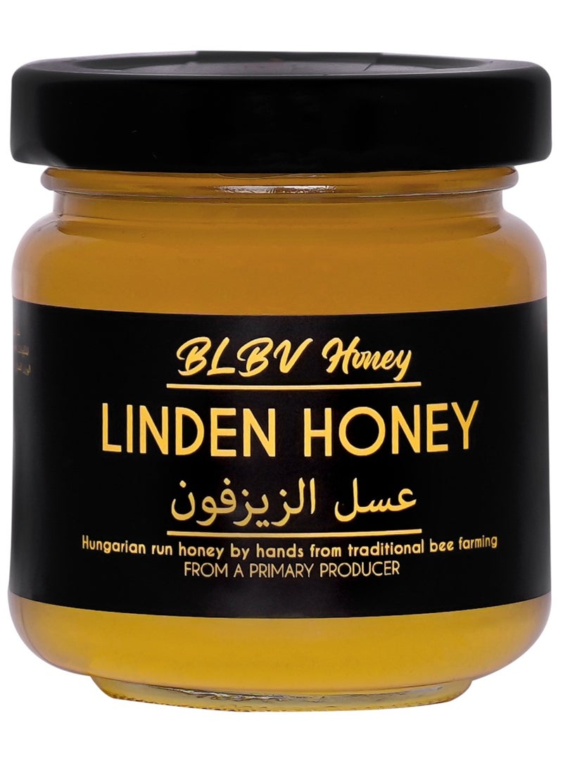 Linden Honey | 100% Pure, Raw & Premium Quality | Hungarian Natural Honey | 130g