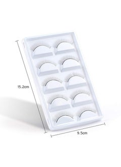 SRCKFIZ 30 Pairs Practice Lash Strips Training Lashes For Eyelash Extensions Supplies Practice Eyelash Strips Lash Training Kit Lash Extension Supplies For Mannequin Head Beginner By Srckfiz  - Image 3