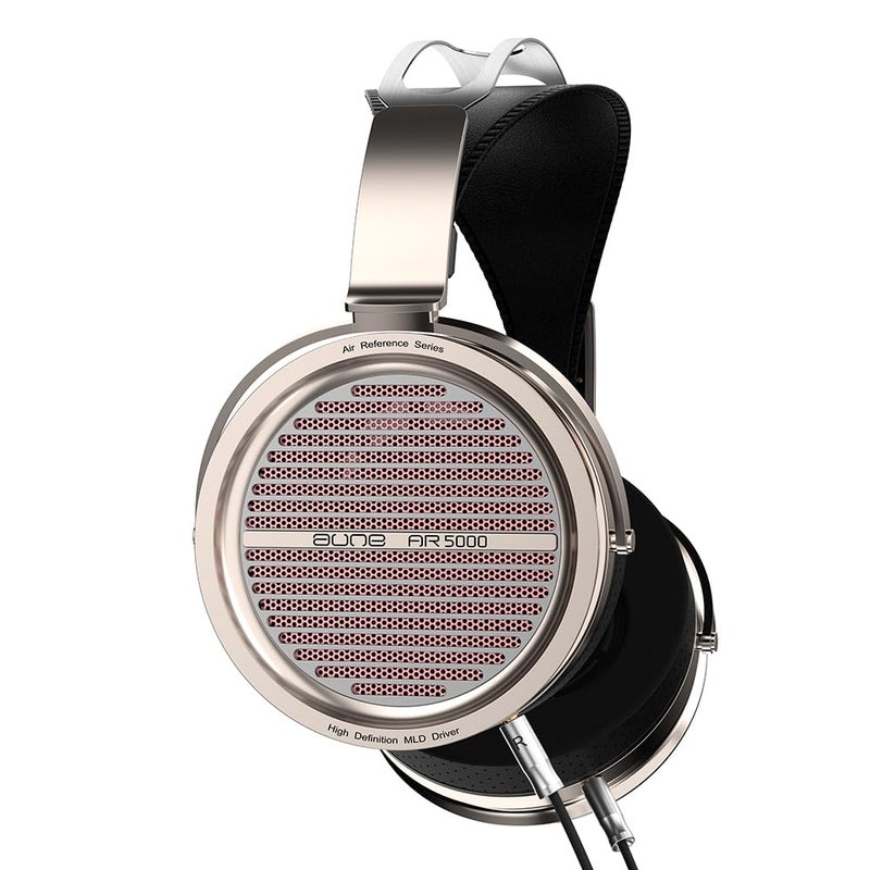 Aune AR5000 Full-Size Open-Back Headphones with MLD Driver, Dynamic Driver, Detachable Cable, Over-Ear HiFi Headphones, Hi-Res Audiophile Headphones for HiFi System, Home Audio, DAP, HiFi Player - Image 1