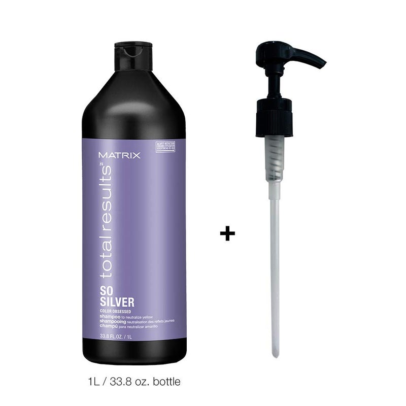 MATRIX Matrix Universal Dispensing Pump | Shampoo and Conditioner Bottle Pump | Fits 1L Bottles (33.8oz) | Black  - Image 5