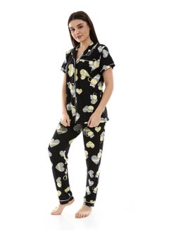 Caesar Multi Colour With Pants Pajama Set  - Image 2