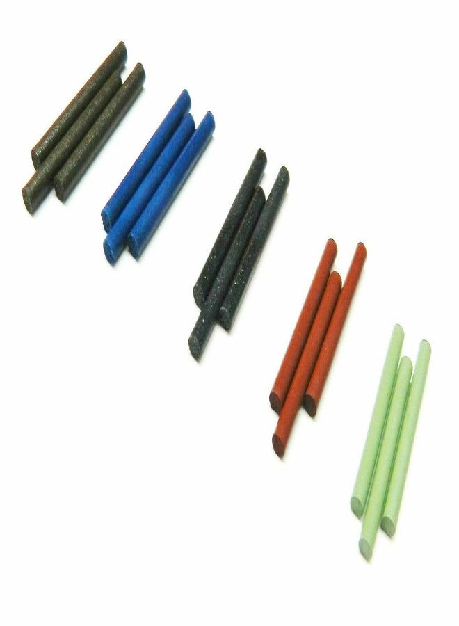 JTS 2mm Silicone Pin Polishing Points 15Pc Assortment of 5 Grades and Chuck Mandrel - Image 5
