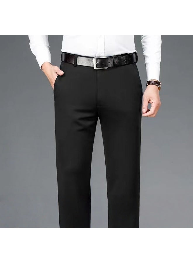 Shougu Men's Fashionable Casual Business Suit Pants - Image 1