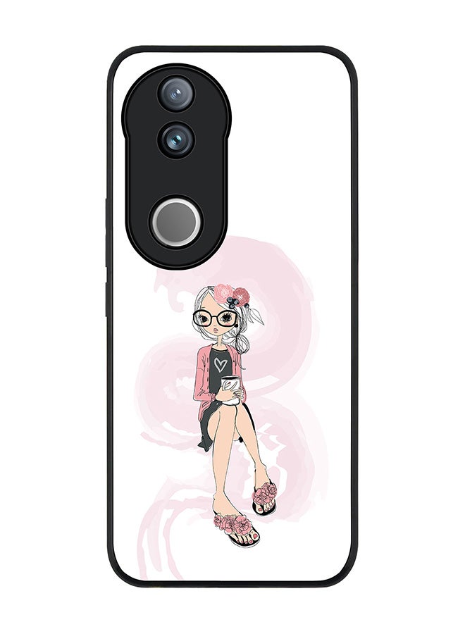 Stylizedd For Vivo V50 / vivo V50e 5G Case,Slim fit Camera Protection, Shockproof Thin Phone cover  - Nerdy Cute - Image 1
