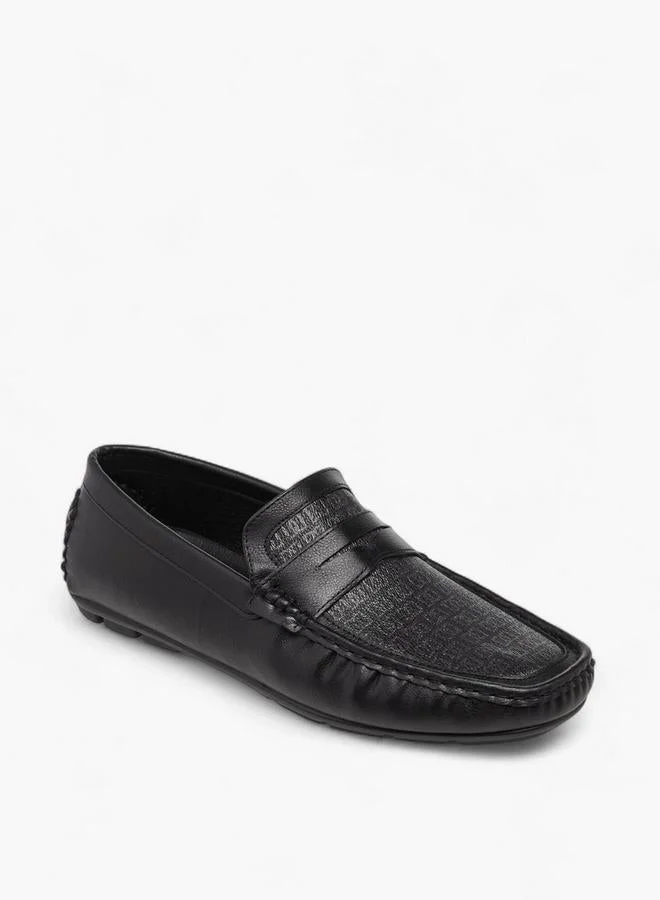 دوتشيني أحذية رجالية سهلة الارتداء بنقوش