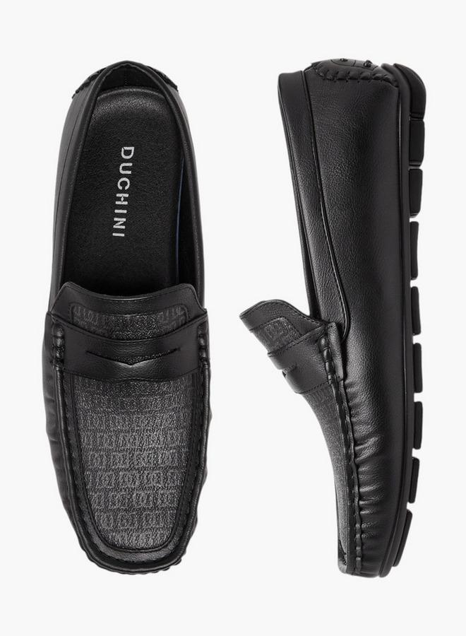 دوتشيني أحذية رجالية سهلة الارتداء بنقوش - Image 3