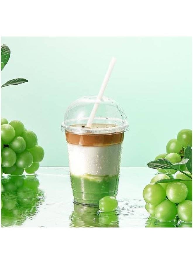 Generic Clear Plastic Cups With Dome Lids, Disposable Dessert Cups (12PCS)  - Image 3