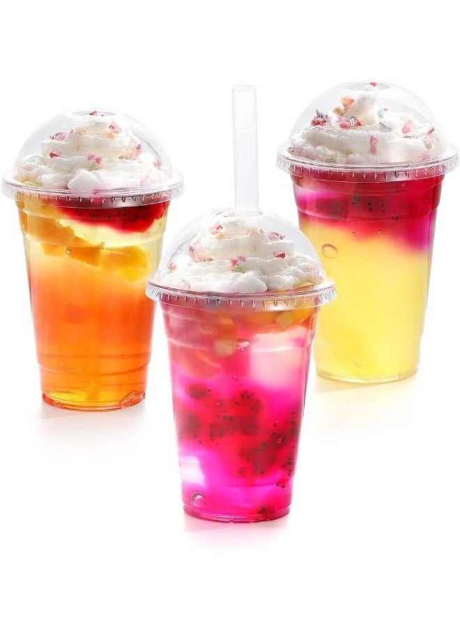 Generic Clear Plastic Cups With Dome Lids, Disposable Dessert Cups (12PCS)  - Image 5