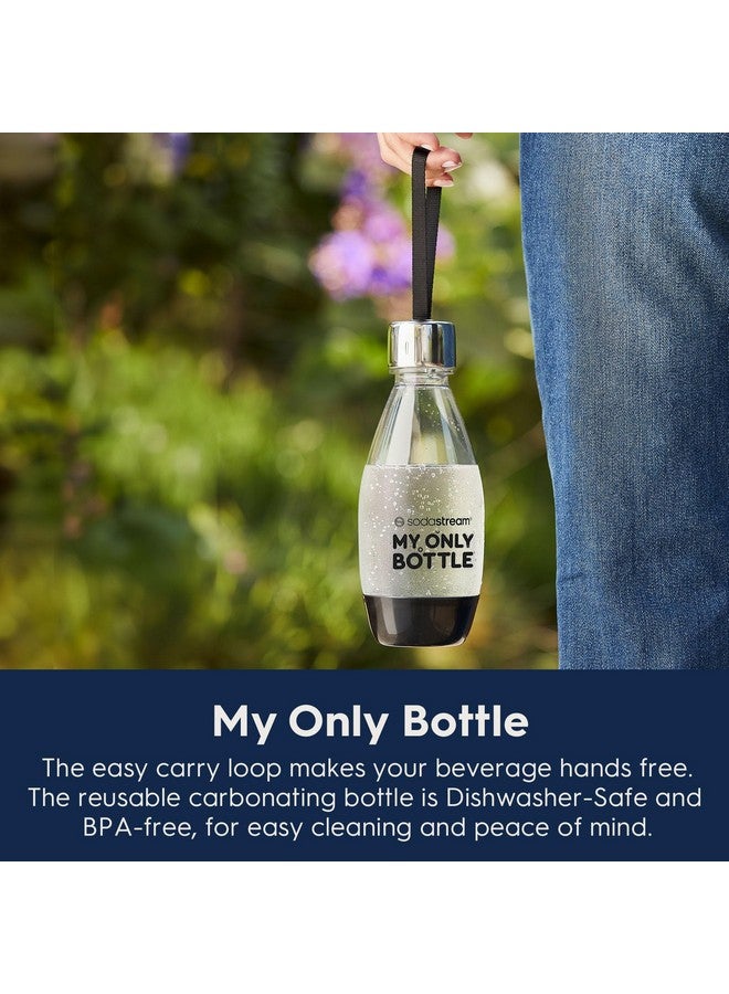 SodaStream صودا ستريم - صانع المياه الغازية ART | مجموعة البداية | نظام CQC CO2 | يتضمن 1x أسطوانة CO2، 1x32 و 1x16 أونصة زجاجات آمنة للغسل في غسالة الصحون، 1x قطرة نكهة Bubly | يمكن دمجها مع نكهات بيبسي | أبيض - Image 4