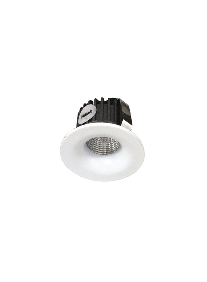 milano LED Mini Round Fix Spot Light LED Down Lights White Ceiling Spotlight For Indoor Home And Office 3W White - Image 2