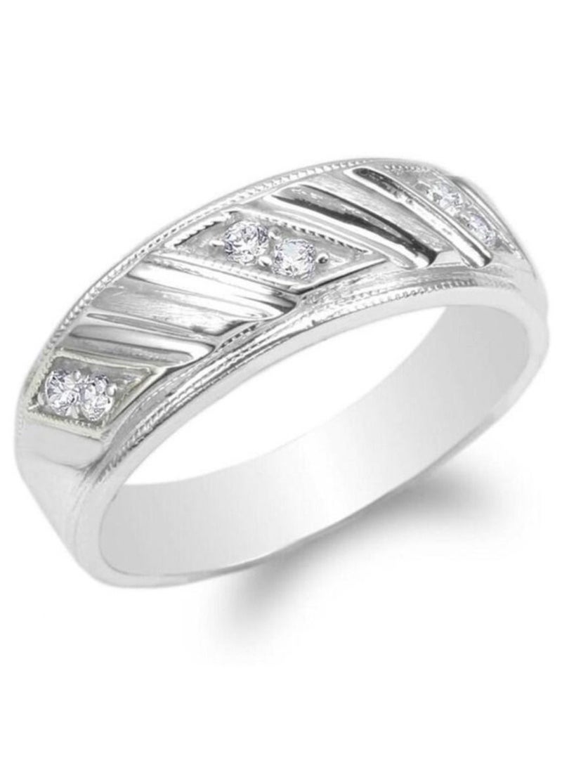 Vitalia - Luxurious 999 sterling silver ring. - Image 1
