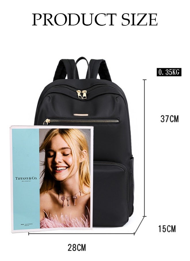 DUNISO Classic Waterproof Travel Backpack For Women Softable Large Capacity School Backpack Anti Theft Pragmatic Backpack For College Girls Students  - Image 4
