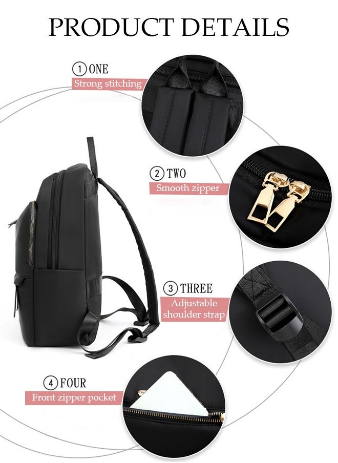 DUNISO Classic Waterproof Travel Backpack For Women Softable Large Capacity School Backpack Anti Theft Pragmatic Backpack For College Girls Students  - Image 3