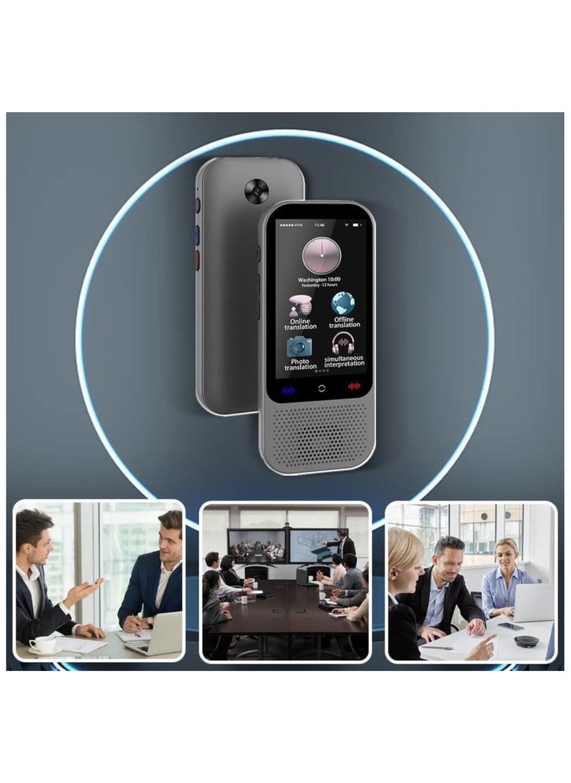 FEND - S80 Pro 18-Languages Offline Translation Device with Camera, Artificial Intelligence Portable Translator Machine - Image 1