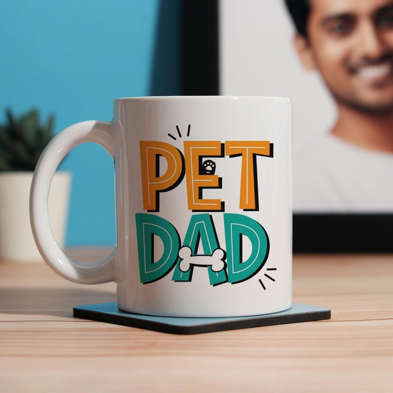 Oye Happy - Pet Dad Mug - Fathers Day Gift - Fathers Day Mug - Image 2