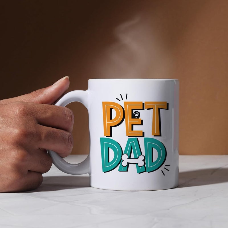 Oye Happy - Pet Dad Mug - Fathers Day Gift - Fathers Day Mug - Image 3