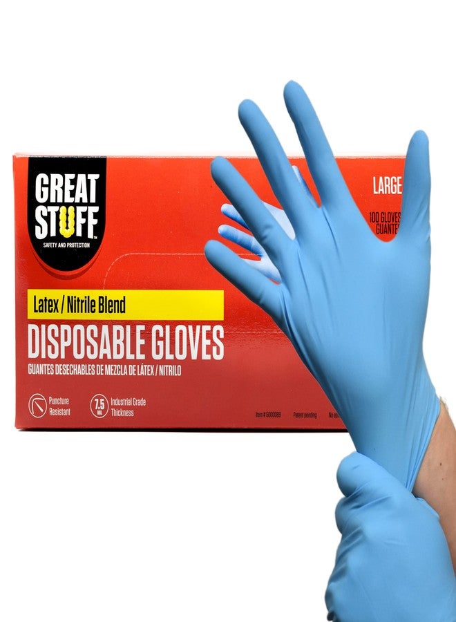 Great Stuff | Cleaning Gloves | Multiuse Applications | 100 Pack… (Large) - Image 1