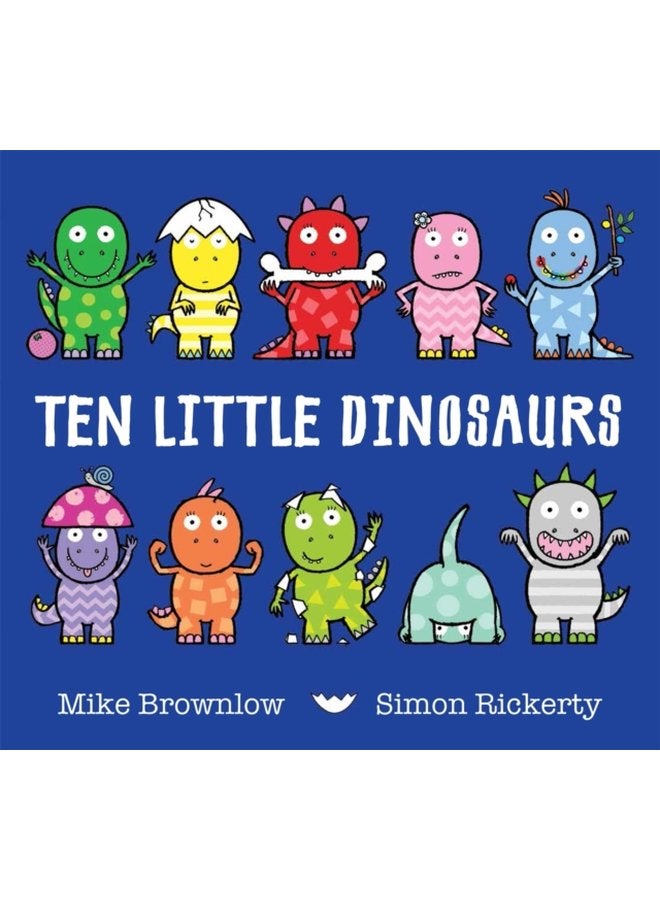 Ten Little Dinosaurs - Paperback