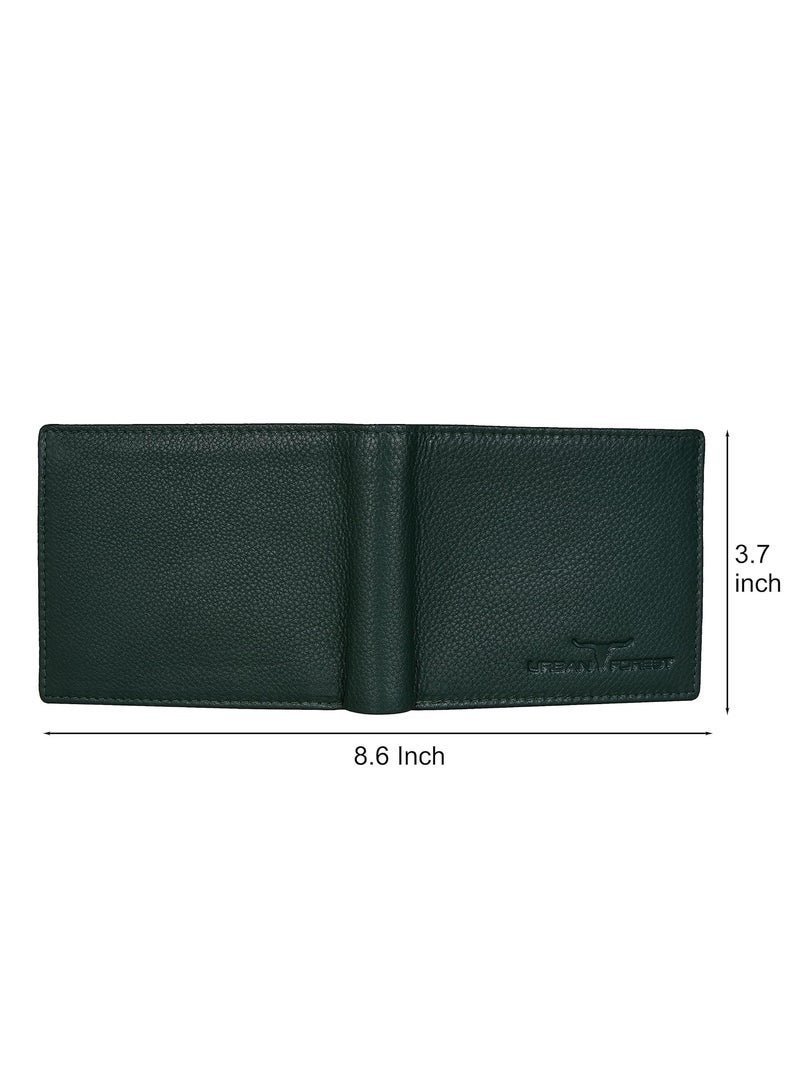 URBAN FOREST Carl Green Mens Leather Wallet for Men - Image 5