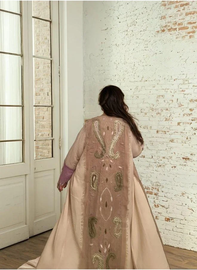The Untitled Project Pretty in Lavender - Abaya & Scarf Set