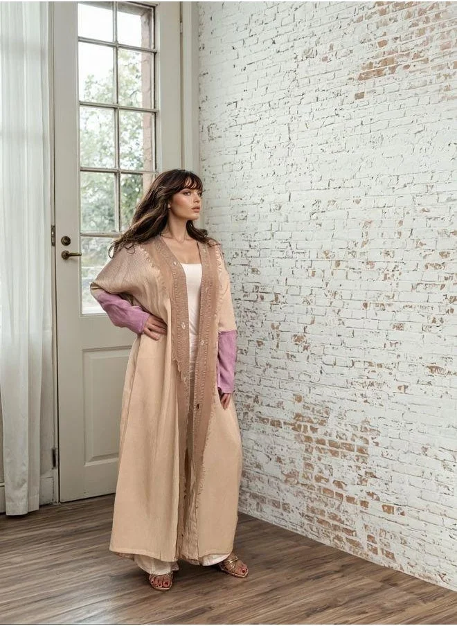 The Untitled Project Pretty in Lavender - Abaya & Scarf Set