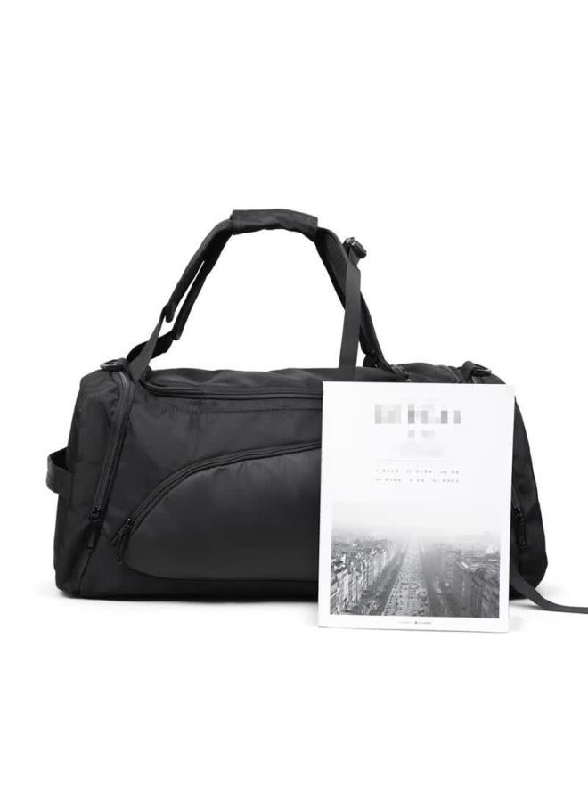 Viney Men's Travel Backpack Sports Gym Bag Wet And Dry Separation Handheld Large Capacity Luggage Bag For Short Business Trips - Image 2