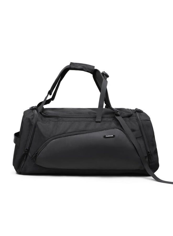 Viney Men's Travel Backpack Sports Gym Bag Wet And Dry Separation Handheld Large Capacity Luggage Bag For Short Business Trips - Image 4