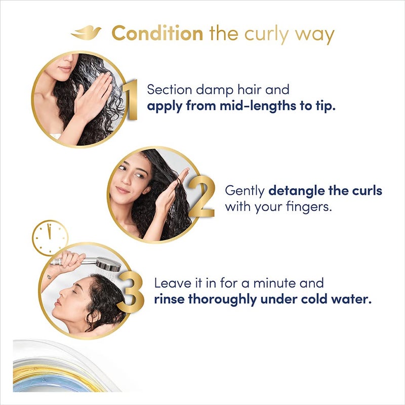 Dove بلسم دوف لتفكيك تشابك الشعر المجعد 380 مل - Image 5