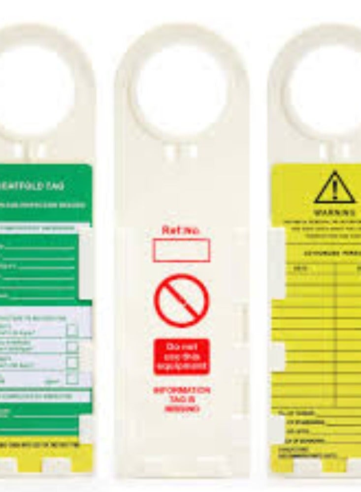 كنب يعد حامل حالة السقالة وحزمة العلامات أداة أمان أساسية مصممة لإدارة وعرض حالة معدات السقالات في مواقع البناء. - Image 1