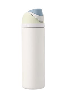Owala FreeSip Insulated Stainless Steel Water Bottle with Straw for Sports and Travel, BPA-Free, 24oz, Iced Breeze
