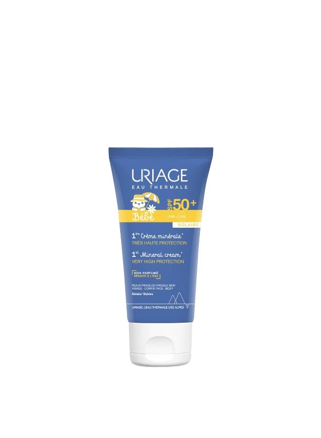 Uriage Baby 1st Mineral Cream SPF50+ 50ml