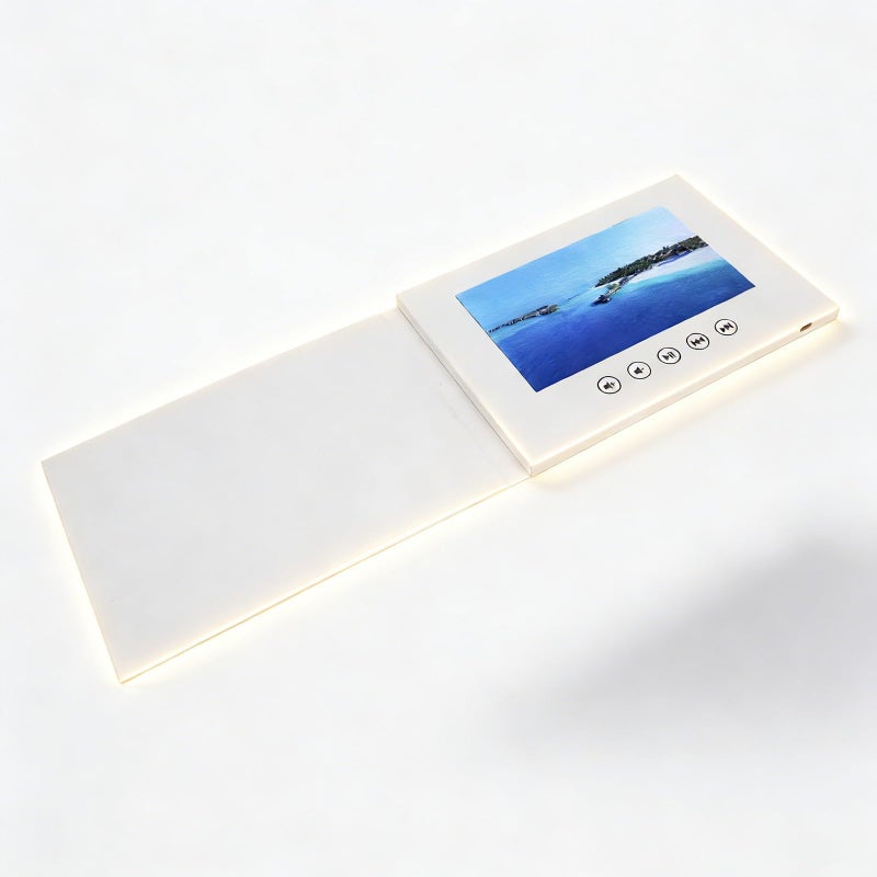 Personalized Video Brochure with 10 Inch LCD Screen 720P HD Playback 128M Memory - Image 2