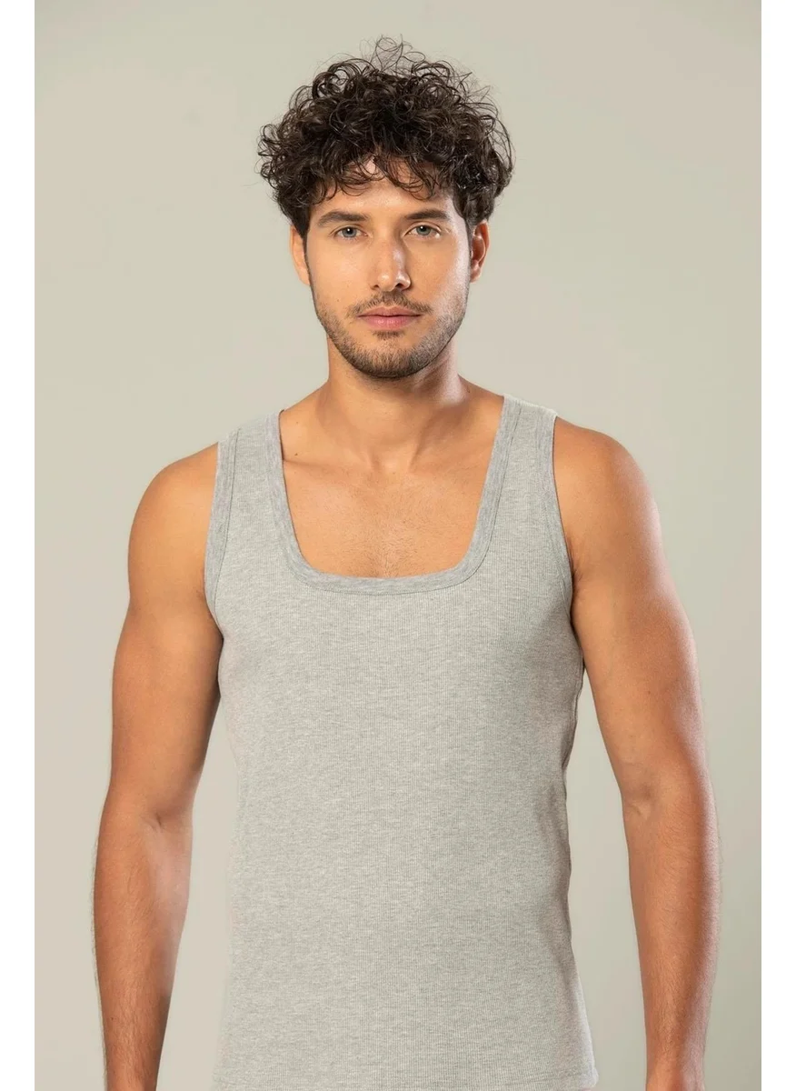 Erdem Men's Camisole Square Neck Undershirt 1128 - 3 Pieces