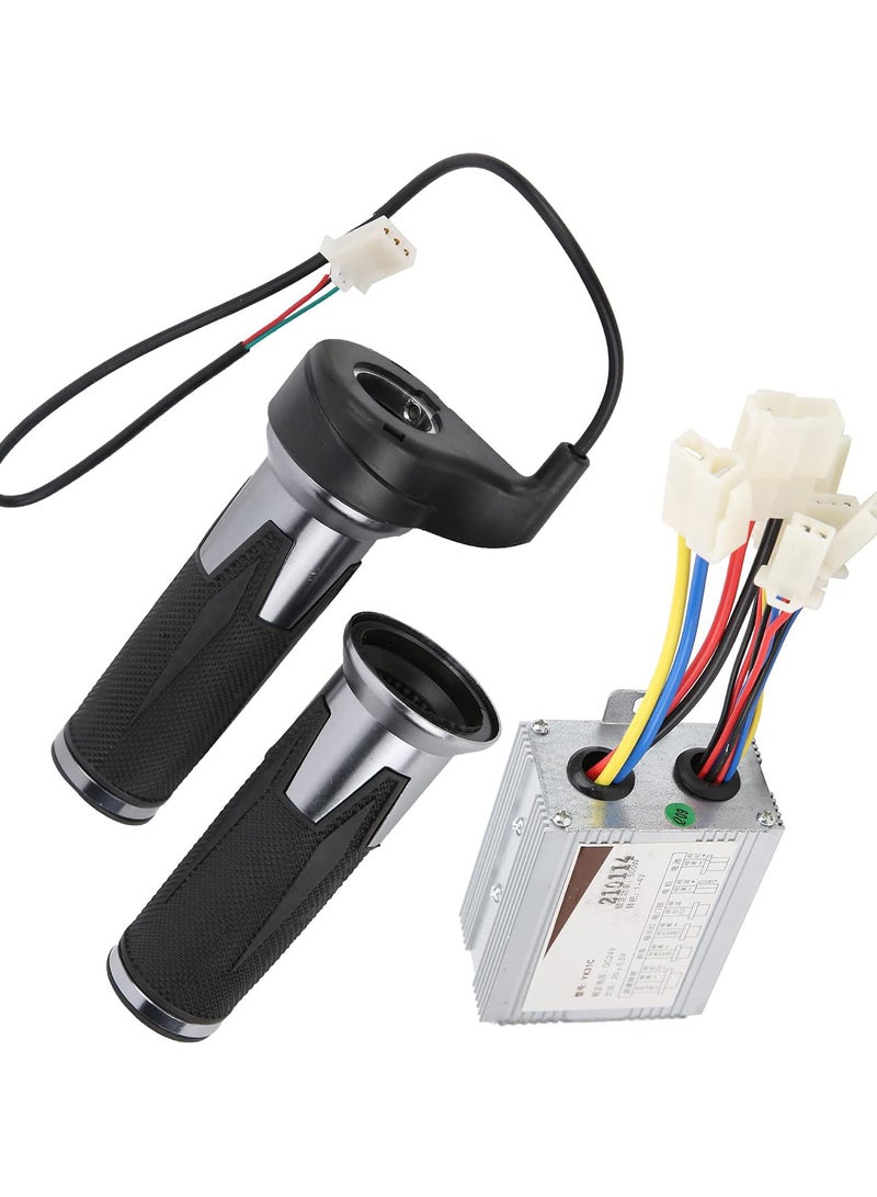 GGOOT 24V 500W Electric Bike Brushed Motor Controller and Throttle Grips for Electric Bicycles, Electric Scooters, Electric Tricycles - Image 3