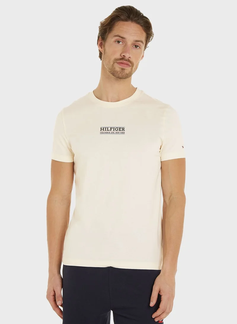 TOMMY HILFIGER Logo Crew Neck T-Shirt