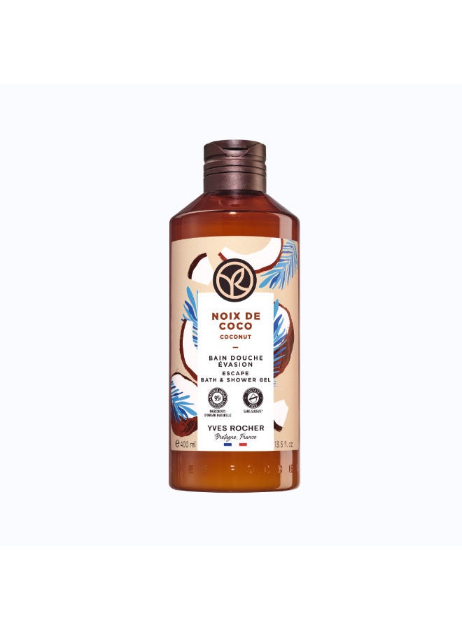 Yves Rocher Bath&Shower Gel Coconut 400ml - Image 1