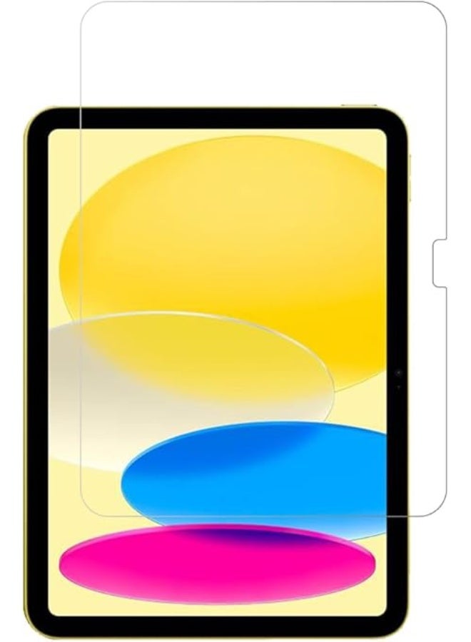 EVO Case Compatible with iPad (A16) 11th/10th Generation (2025/2022) / with Pencil Holder, Trifold Smart Cover with Soft TPU Back, Auto Wake/Sleep (Clear Black) +Screen Protector Tempered Glass Film HD Full Coverage Easy Installation - Image 2