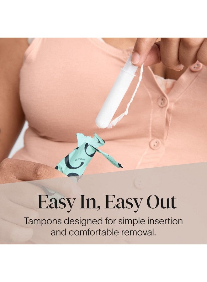 cora Cora Organic Applicator Tampons | Super Plus Absorbency | 100% Organic Cotton, Unscented, BPA-Free Compact Applicator | Leak Protection | Packaging May Vary | 36 Total - Image 4