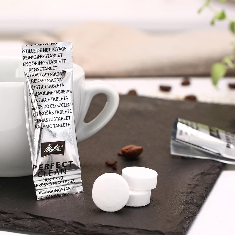 Melitta Perfect Clean Tabs Coffee Machine Cleaning Tablets for Espresso Machines, 1.8g x 4 Tablets - Image 4