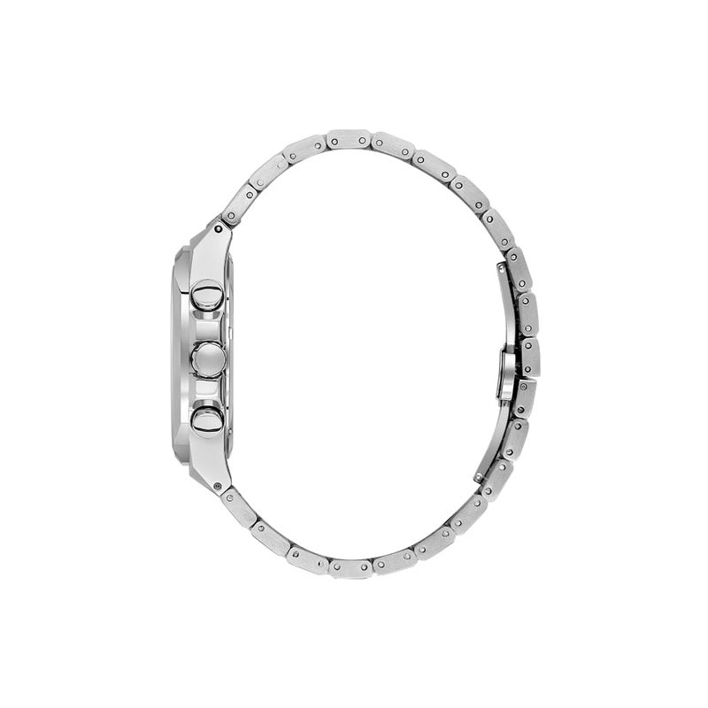 دانيل كلاين ساعة رجالية ستانلس ستيل | هيكل من سبيكة فضية | تناظري | قرص أزرق داكن دائري بنمط شعاعي | حركة كوارتز يابانية | حصرية | مقاومة للماء حتى عمق 50 مترًا - Image 2