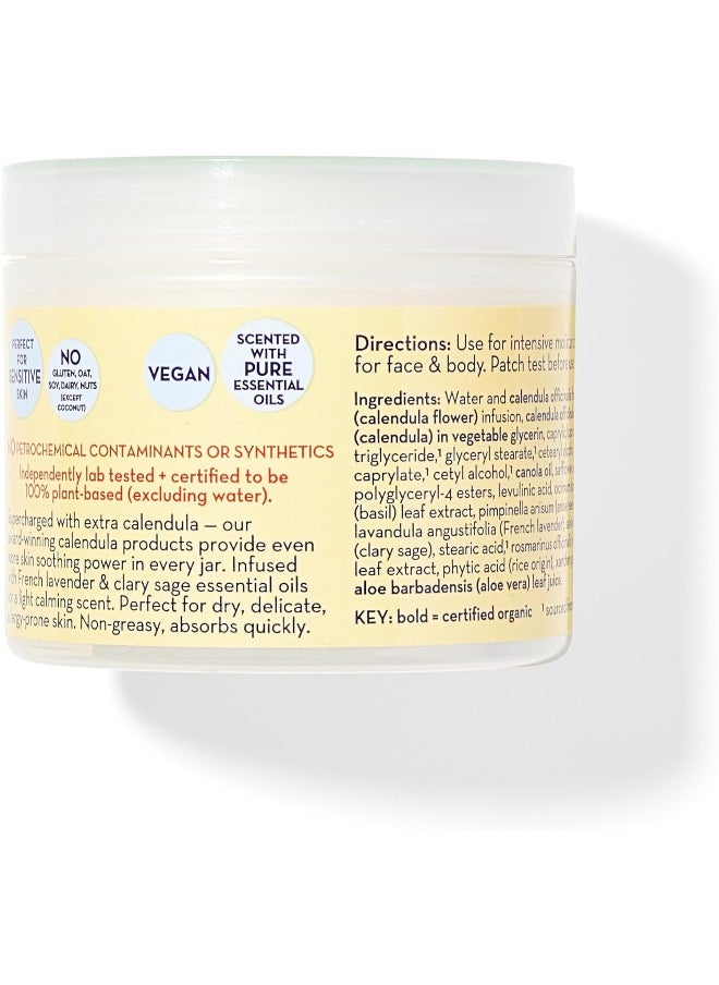 California Baby California Baby Calendula Cream | 100% Plant-Based Moisturizer | Lavender Baby Lotion | Face Moisturizer For Dry Skin | Hypoallergenic | 2 oz (2-Pack)  - Image 2
