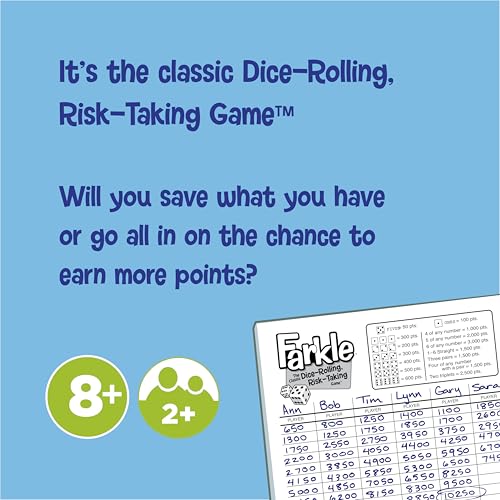 PlayMonster Farkle Dice Game — Exclusive Premium Dice Cup — Family Game Night — Easy to Shake and Slam — for Ages 8+ - Image 3